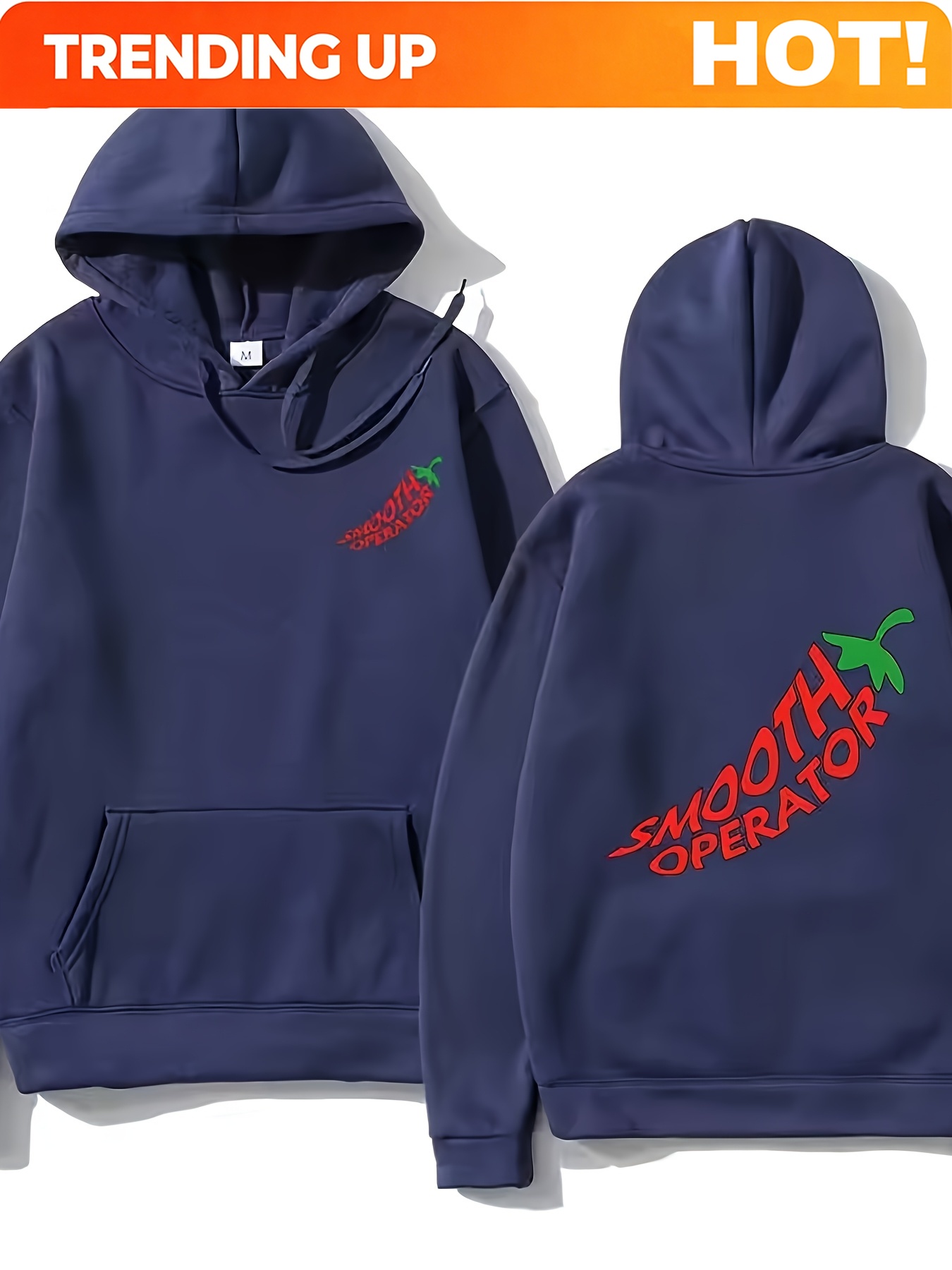 Street Fashion Men 2025 - Herfst/Winter 2025 Nieuwe Trendy Letter Chili