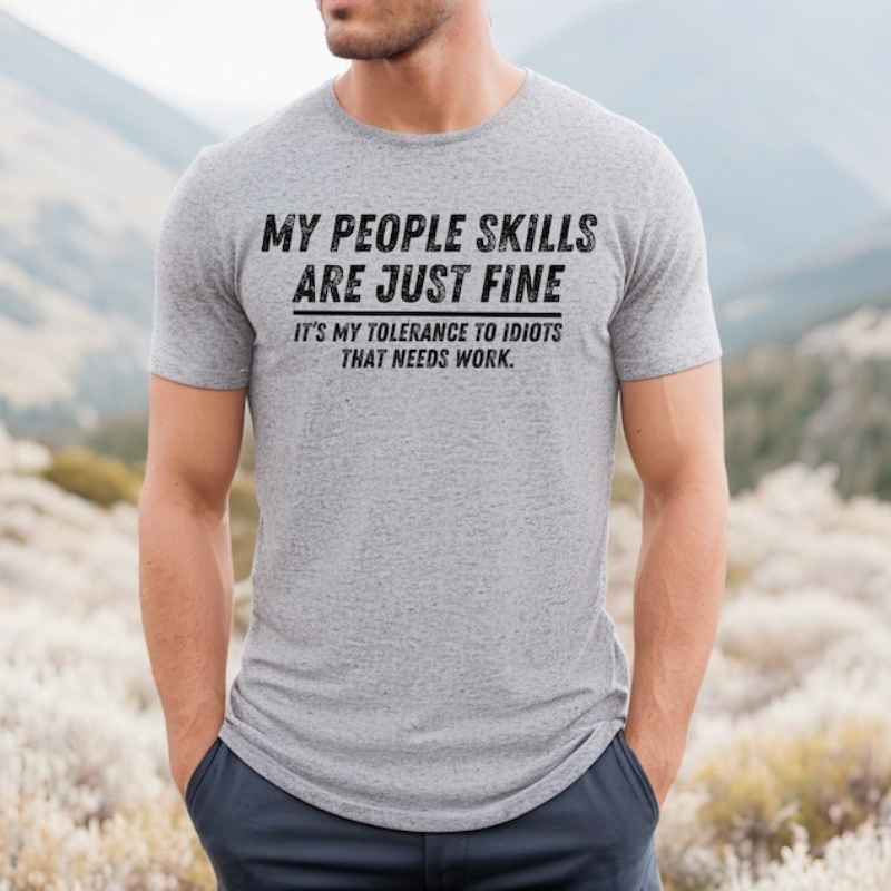 Mijn mensenvaardigheden zijn p - Street Fashion For Short Guys recensie en prijs