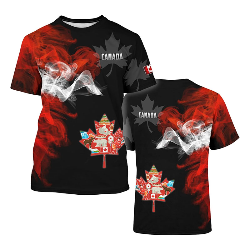 2025 Mode Nieuwe Canada T-shir - Street Fashion Canada recensie en prijs