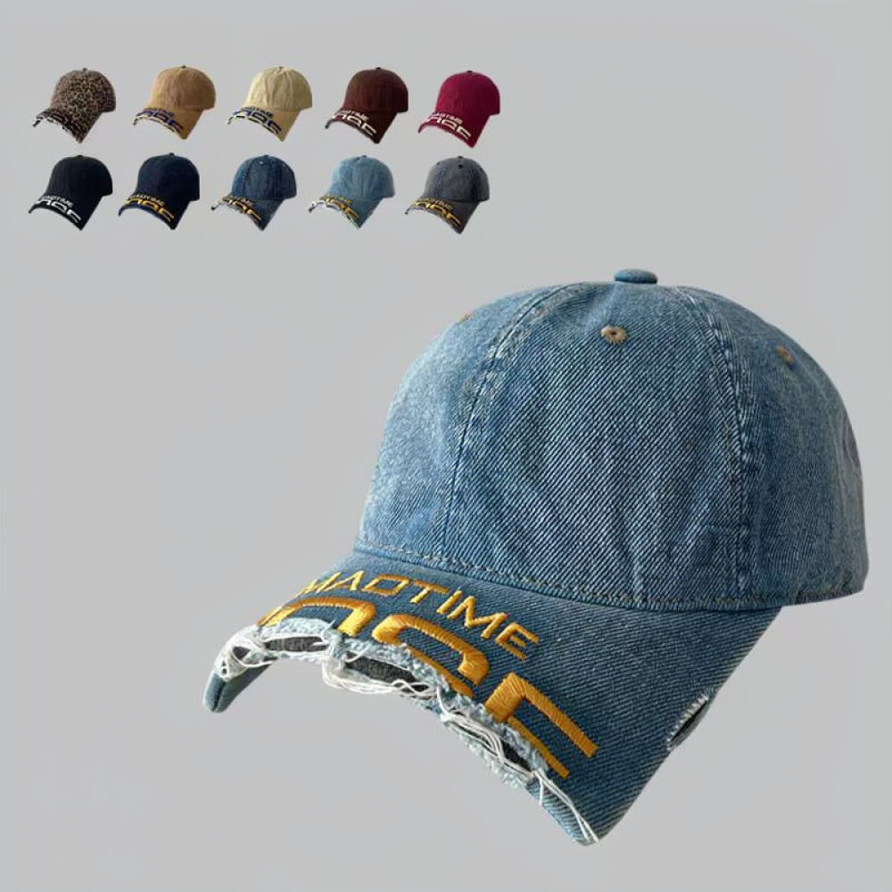 Unisex baseballpet met gebroke - Street Fashion Y2K recensie en prijs