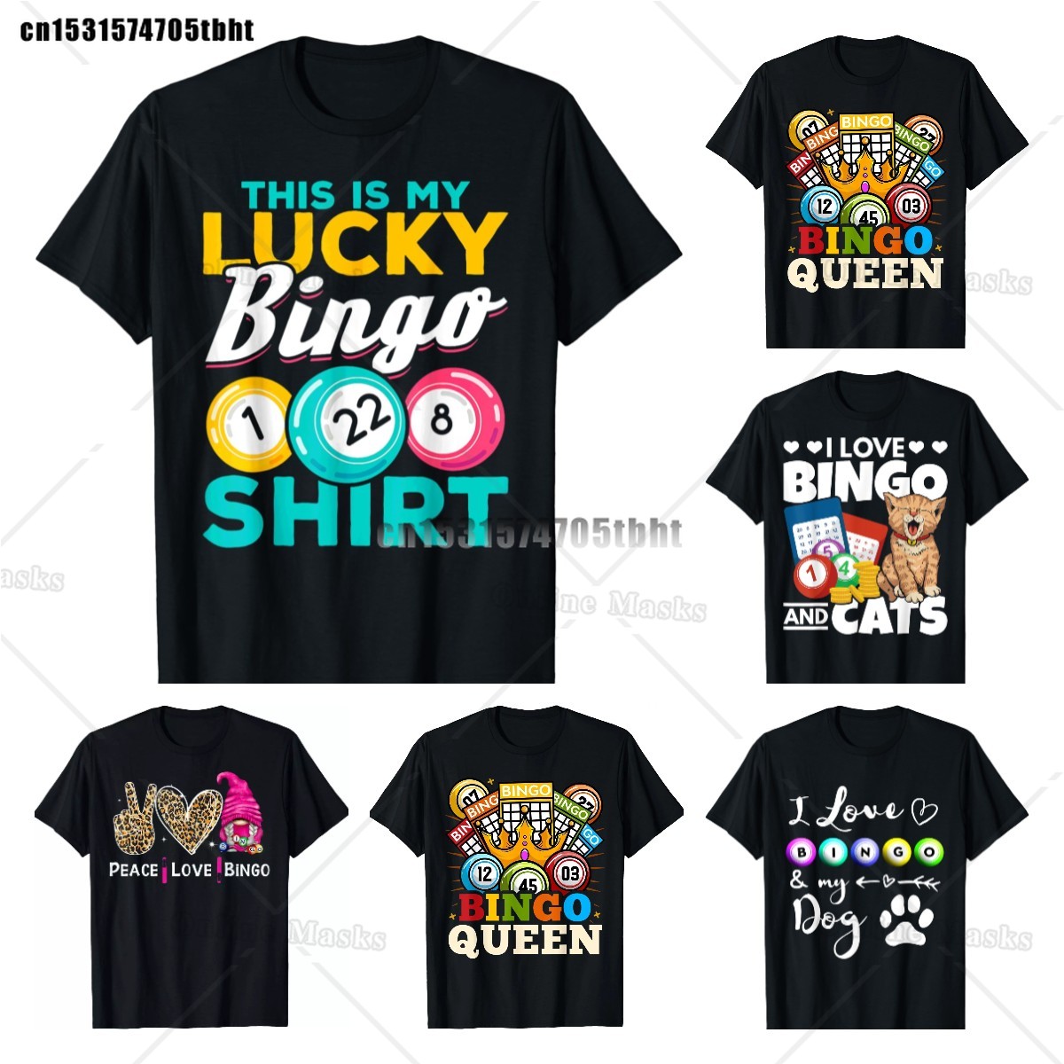 Gekke Bingo Dame Shirt Grappig - Queen Street Fashion recensie en prijs